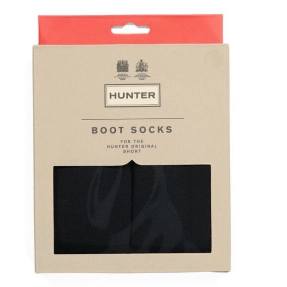 Hunter Black Short Boot Fleece - Picture 1 of 5